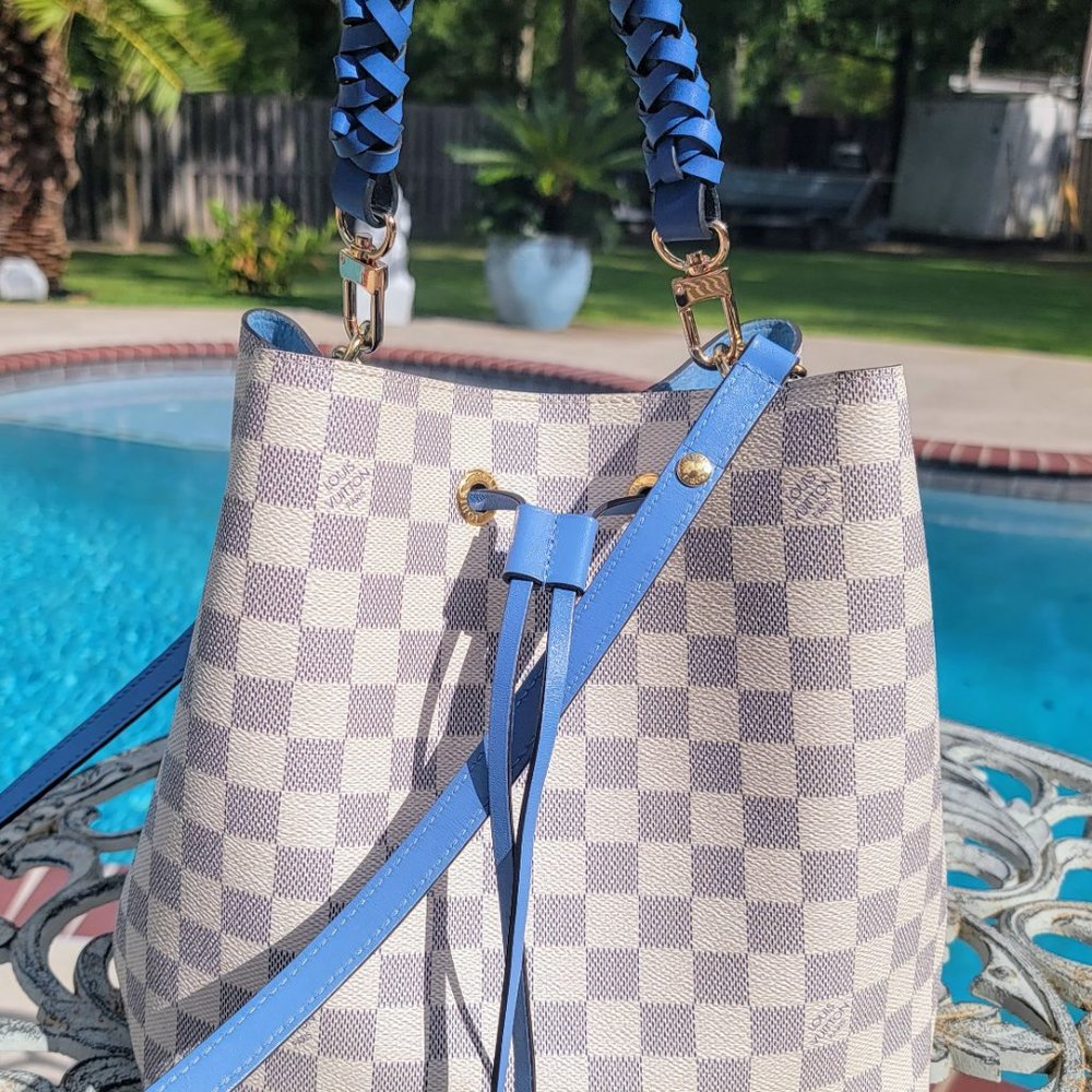 ❌❌SOLD ❌❌ Louis Vuitton Neo Noe Blue Jean - Picture 4 of 16